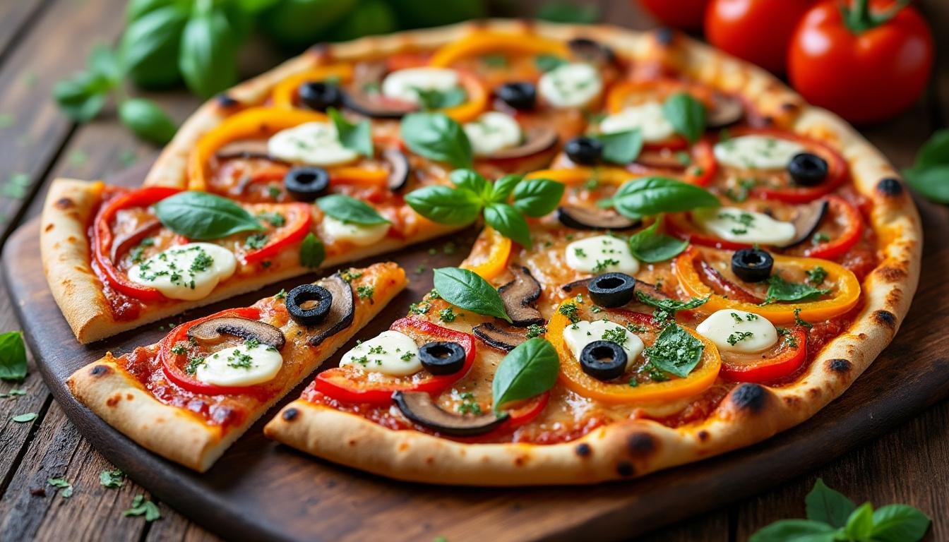 découvrez l'univers savoureux des pizzas végétariennes : des recettes gourmandes et originales à base de légumes frais, d'ingrédients naturels et de fromages fondants. idéal pour un repas équilibré et plein de couleurs !