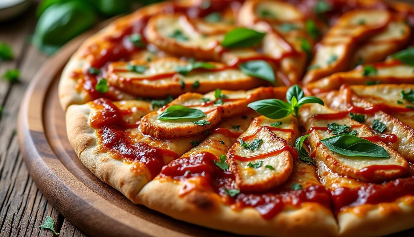 découvrez notre délicieuse recette de pizza bbq, facile à préparer chez vous. savourez une pâte croustillante, une sauce barbecue gourmande et des garnitures savoureuses pour un repas convivial et gourmand.