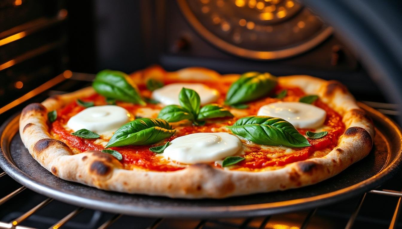 découvrez la recette facile et savoureuse de la pizza caprese, garnie de mozzarella, tomates fraîches et basilic. idéale pour un repas italien authentique à partager !