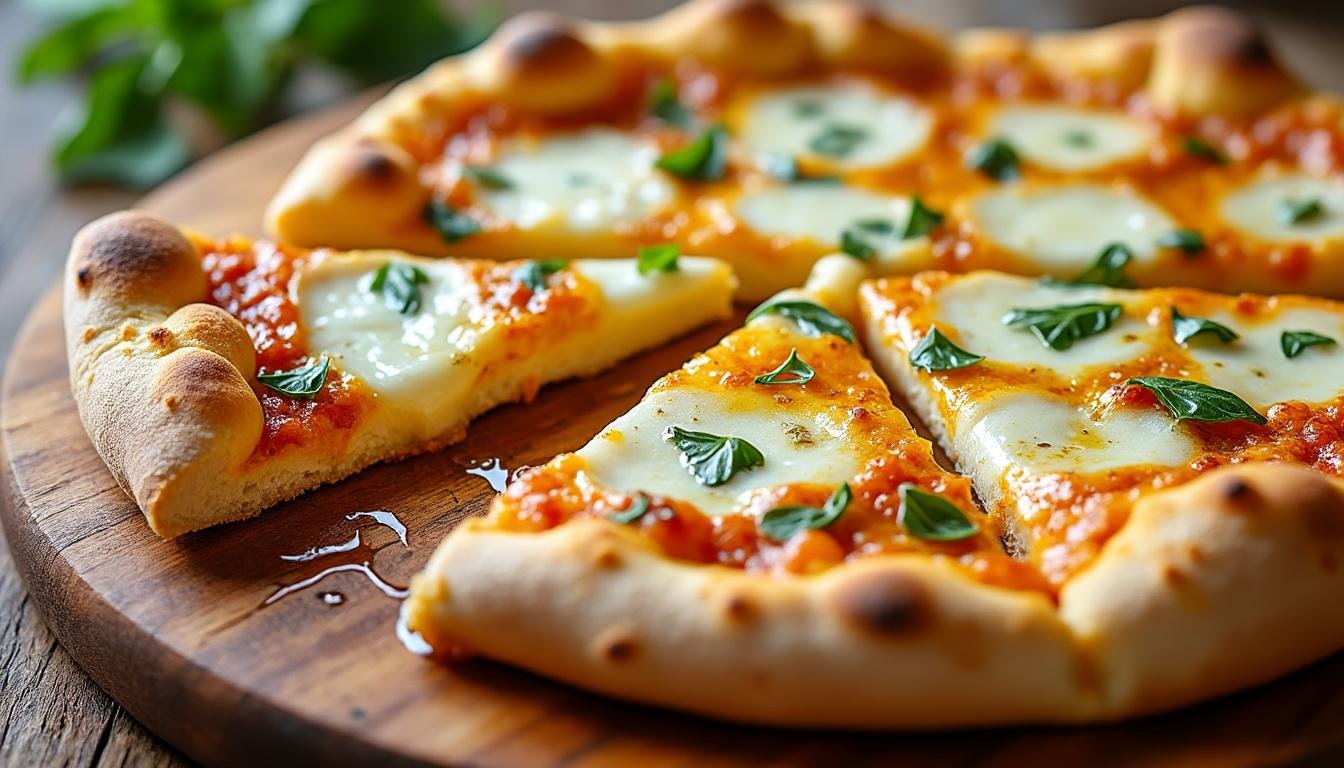 découvrez notre délicieuse recette de pizza chèvre-miel : une pâte croustillante, du fromage de chèvre fondant et une touche de miel pour un mariage sucré-salé irrésistible. facile à préparer, idéale pour régaler vos invités !