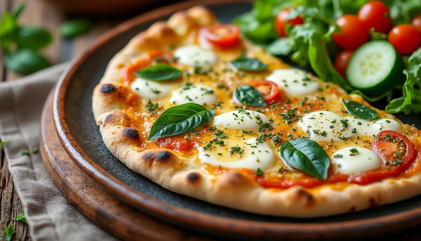 découvrez notre délicieuse recette de pizza chèvre-miel : une pâte croustillante, du fromage de chèvre fondant et une touche sucrée de miel pour un mélange de saveurs irrésistible. facile et rapide à préparer !
