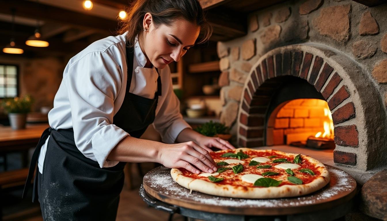 découvrez notre recette de pizza fermière, garnie de produits frais : poulet, champignons, poivrons et fromage fondant. facile à réaliser, idéale pour un repas convivial en famille ou entre amis !