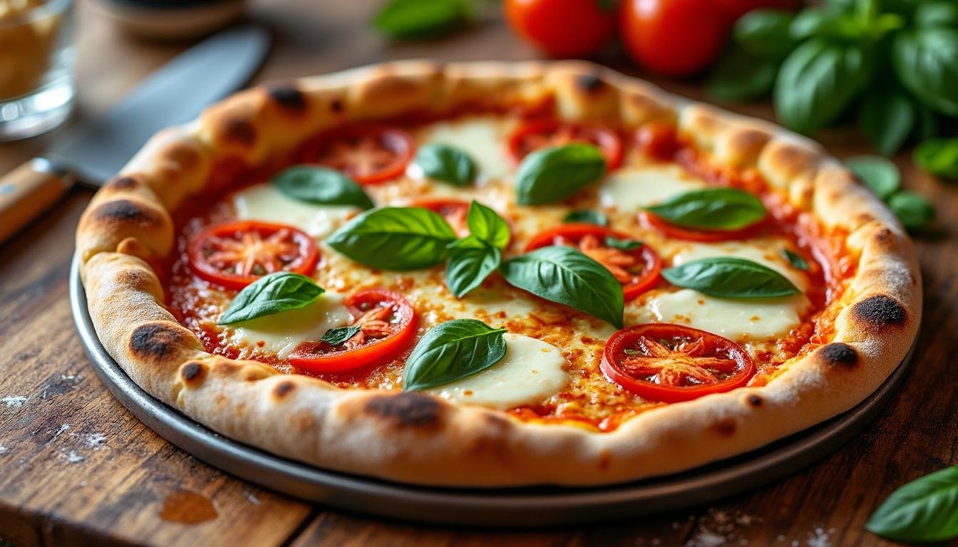 découvrez comment préparer la véritable pizza napoletana chez vous avec notre recette facile : pâte moelleuse, sauce tomate savoureuse et mozzarella fondante, pour une expérience authentique à l’italienne !
