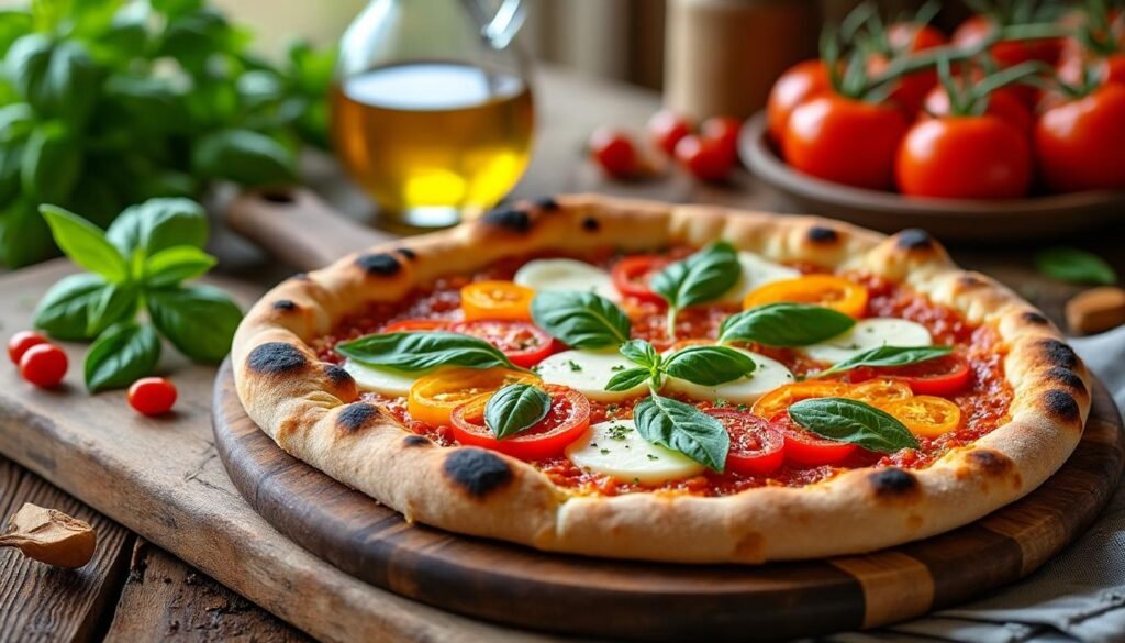 découvrez la recette de la pizza paysanne, une savoureuse pizza garnie de pommes de terre, lardons, oignons et fromage. facile à préparer, idéale pour un repas convivial et gourmand en famille ou entre amis !