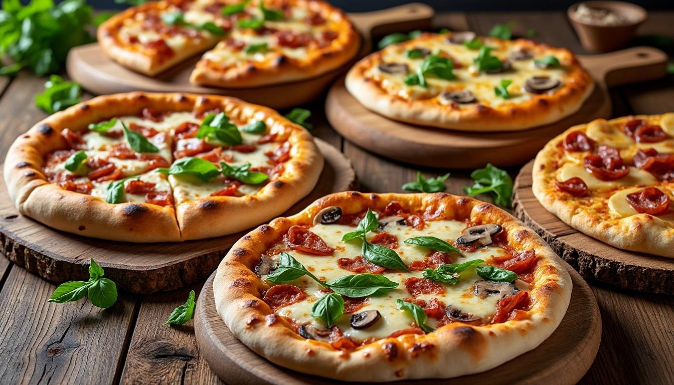 découvrez notre délicieuse recette de pizza paysanne, garnie de pommes de terre, lardons, oignons et fromage fondant. une pizza rustique, savoureuse et facile à préparer à la maison !