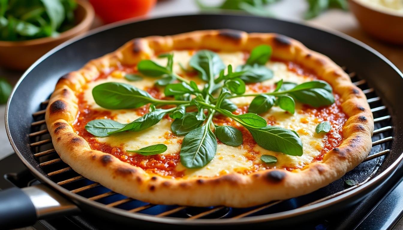 découvrez notre délicieuse recette de pizza speck e rucola, une alliance parfaite entre le goût fumé du speck, la fraîcheur de la roquette et la douceur de la mozzarella. facile à réaliser, idéale pour régaler vos convives !