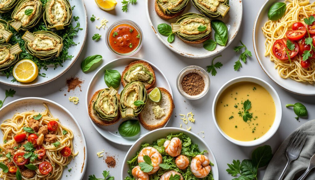 Découvrez 20 idées originales et délicieuses pour cuisiner l’artichaut : recettes faciles, astuces culinaires et façons variées de savourer ce légume plein de saveurs.