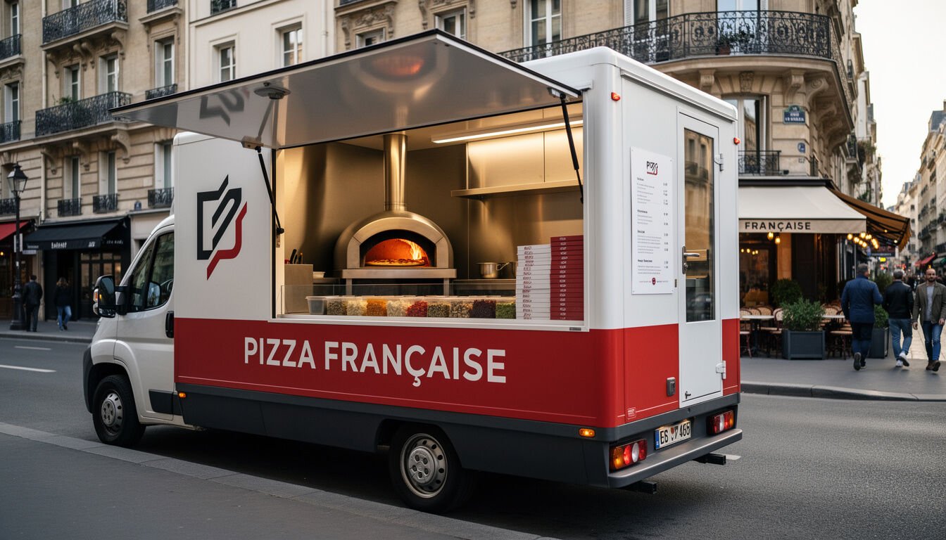 Découvrez nos camions pizza sur mesure, fabriqués en France selon vos besoins pour une solution mobile personnalisée et de qualité.