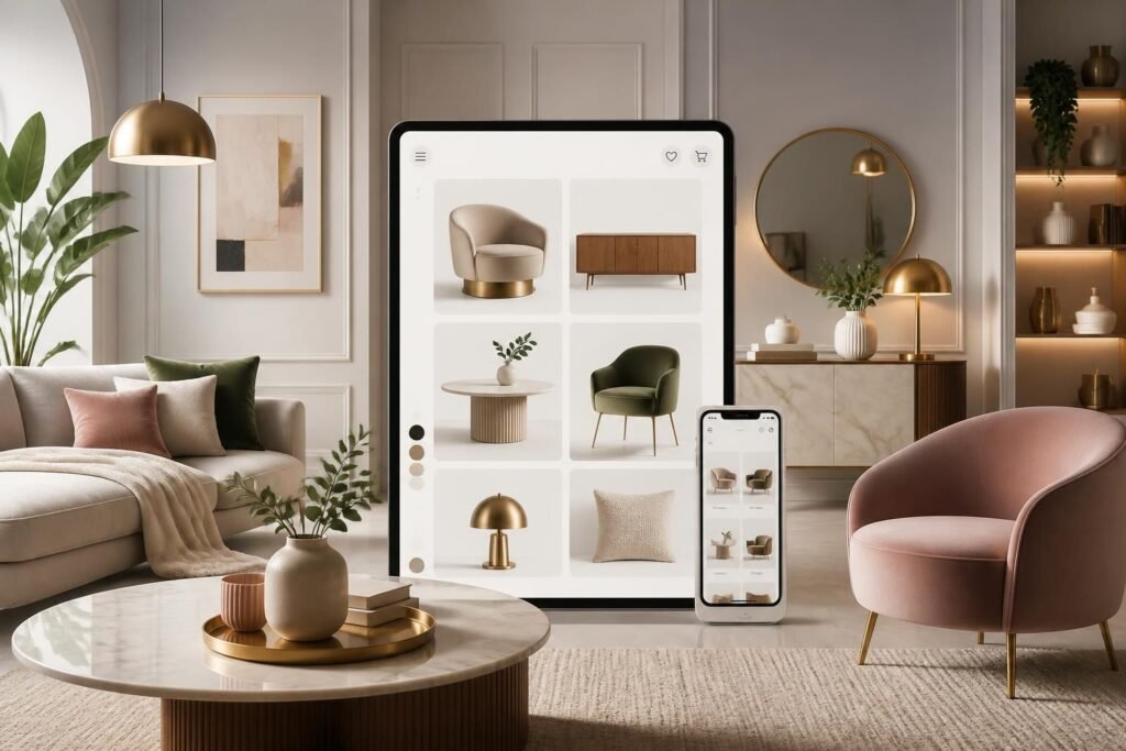 explorez notre boutique en ligne de meubles et décoration pour trouver des pièces uniques qui donneront vie à votre intérieur avec style et originalité.